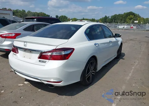 2017 Honda Accord Sport Se z USA, uszkodzony, nr VIN 1HGCR2F12HA084344